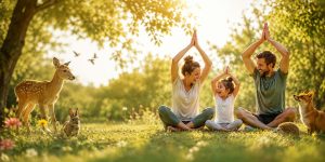 Familienworkshop: Yoga und Basteln